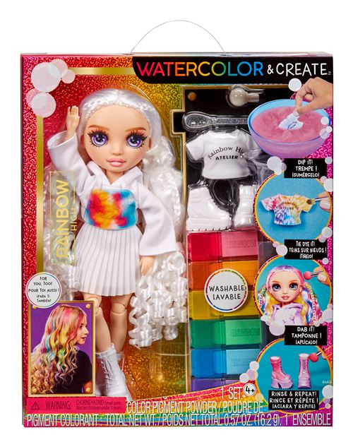 Poupée Rainbow High Water Color & Create État correct - 25,99 € Poupée Rainbow High Water Color & Create État correct reconditionné disponible sur Fnac