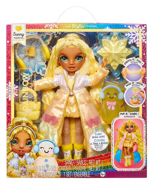 Poupée Rainbow High Winter Wonderland Jaune État correct reconditionné disponible sur Fnac