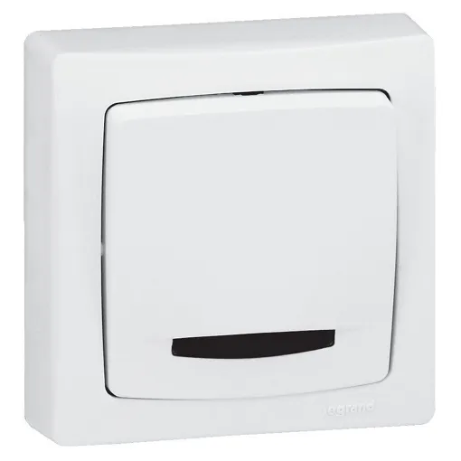Poussoir 6A à voyant Saillie complet occasion reconditionné disponible sur Rakuten