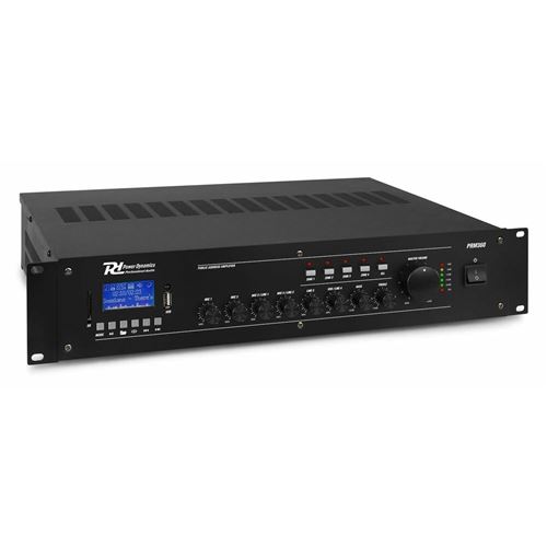 Power Dynamics PRM360 - Amplificateur Mixeur 6 Canaux, 360W, Bluetooth, avec Télécommande État correct Power Dynamics reconditionné disponible sur Fnac