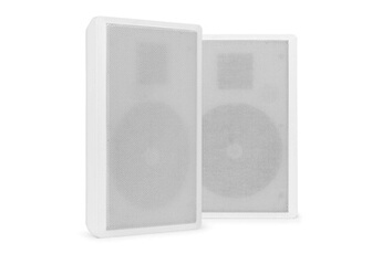 Power Dynamics WSF30W - Paire d'Enceintes Murales Plates 100V 2 Voies - Blanc Très bon état reconditionné disponible sur Darty