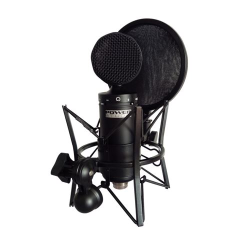 Power Studio Vibe C1 Bundle - Micro de studio à condensateur + Suspension avec filtre anti-pop État correct N/A reconditionné disponible sur Fnac