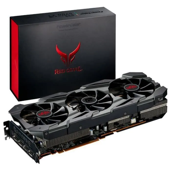 PowerColor Radeon RX 5700 XT Red Devil 8192 MB GDDR6 0000000 Noir Reconditionné - 249,90 € PowerColor Radeon RX 5700 XT Red Devil 8192 MB GDDR6 0000000 Noir Reconditionné PowerColor reconditionné disponible sur Cdiscount Seconde Vie