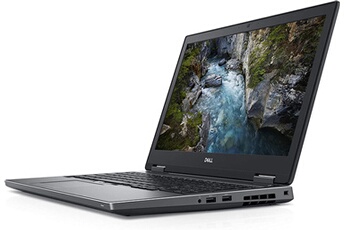 PRECISION 7530 i7-8850H 2.6GHz 256GB 8GB 15 1920X1080 NVIDIA P2000 NOIR Bon état Dell reconditionné disponible sur Darty