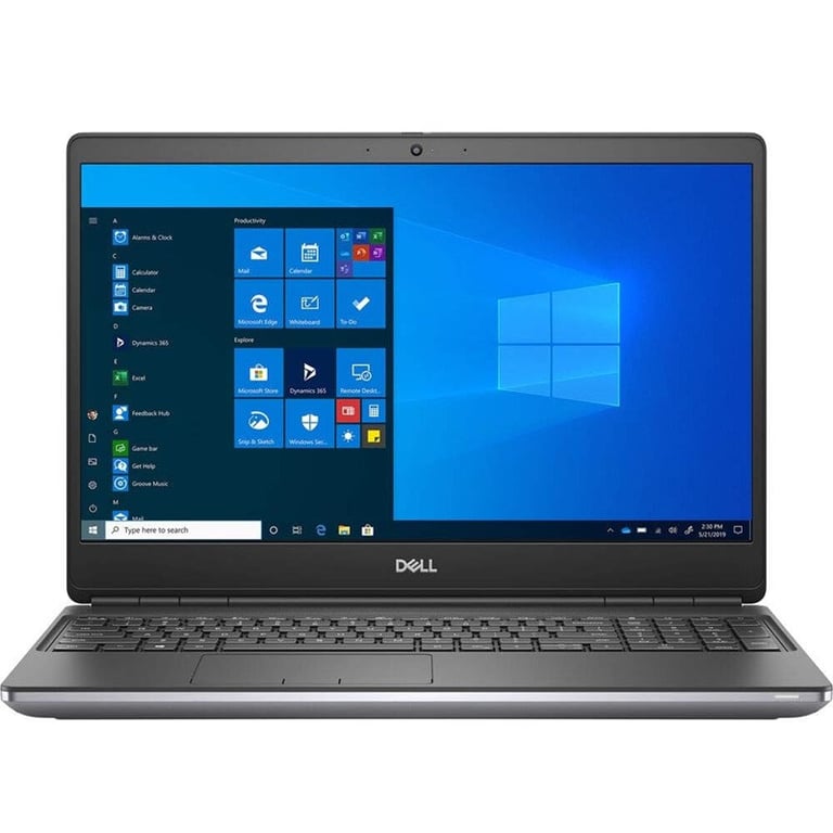 Precision Core i7, 2.5, 16 Go 256 Go NVIDIA QUADRO T1200 Gris 15.6 Windows 11 Pro - Très bon état Très bon état Dell reconditionné disponible sur Pixmania
