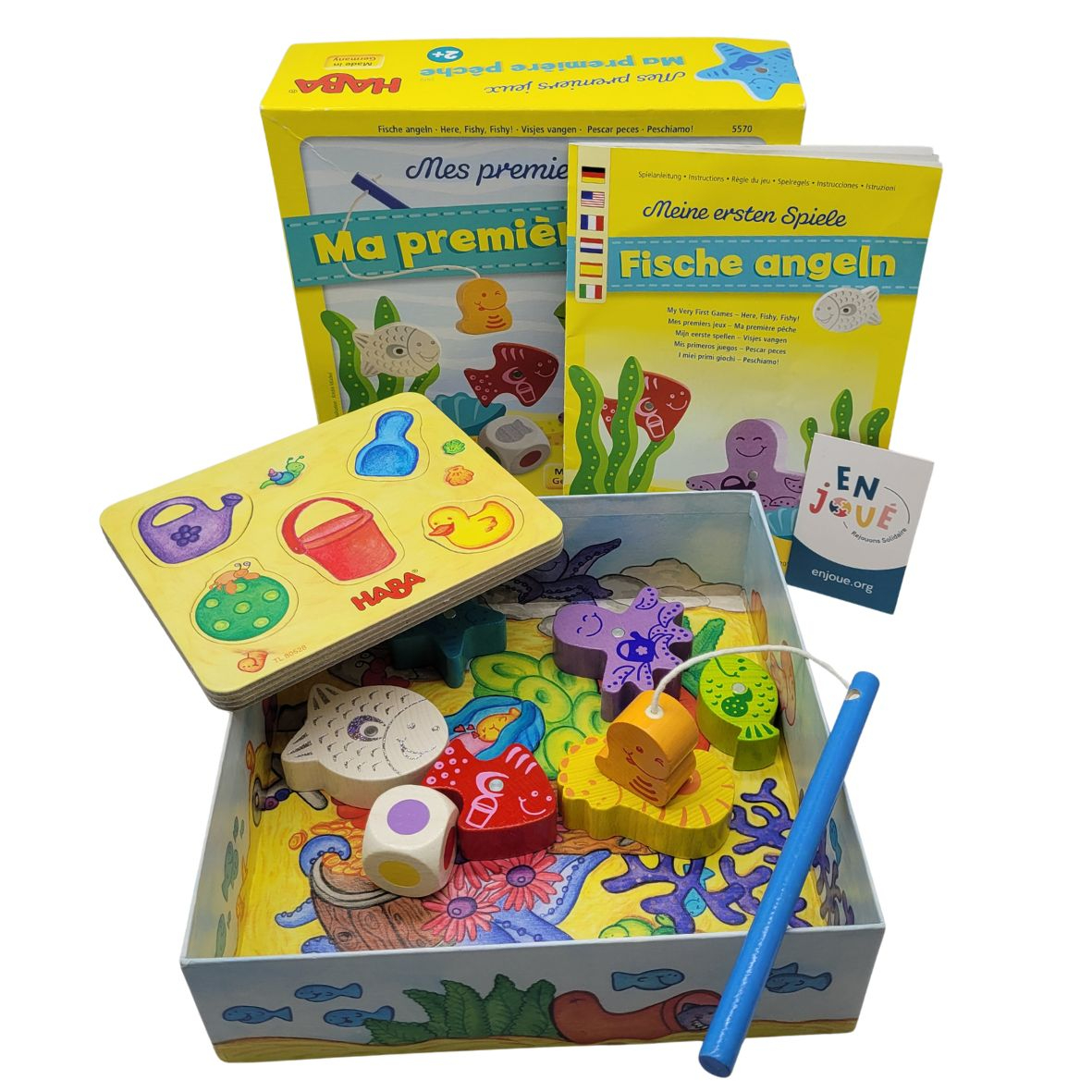 Voir photo 2 de Premier âge - Ma première pêche Mes premiers jeux - Haba - Dès 2 ans. Premier âge - Ma première pêche Mes premiers jeux - Haba - Dès 2 ans. Bon état reconditionné photo 2