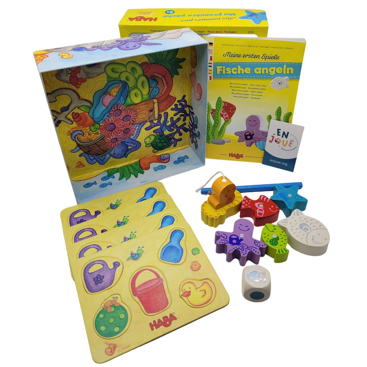 Premier âge - Ma première pêche Mes premiers jeux - Haba - Dès 2 ans. Bon état reconditionné photo 3