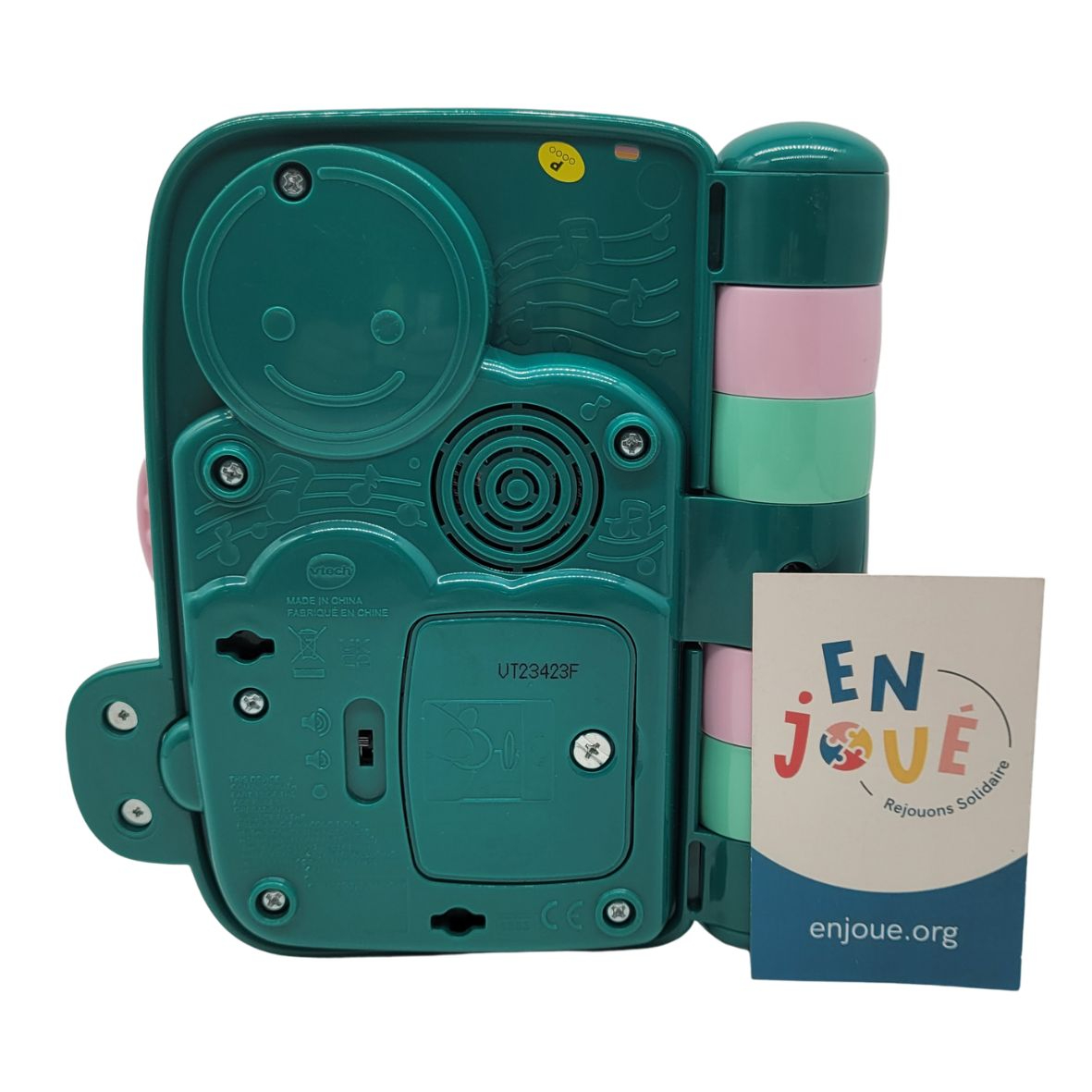 Voir photo 3 de Premier âge - Mon livre de comptines - Vtech - Dès 6 mois. Premier âge - Mon livre de comptines - Vtech - Dès 6 mois. Bon état reconditionné photo 3