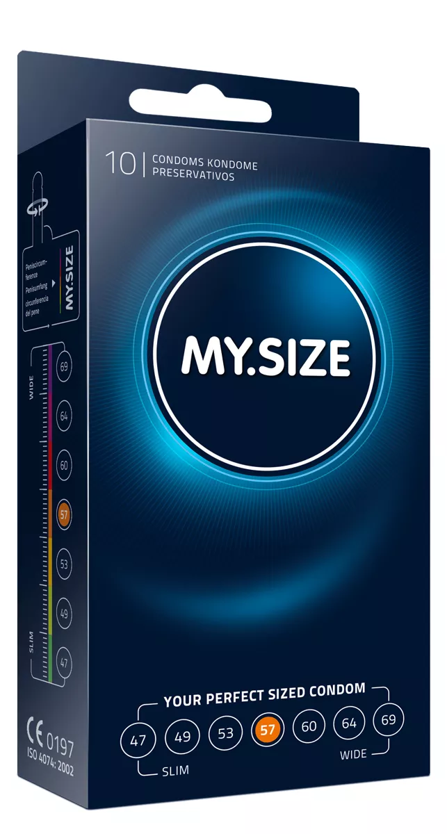 Préservatifs My.Size Pro 57mm x10 reconditionné disponible sur Rejouis | Dero