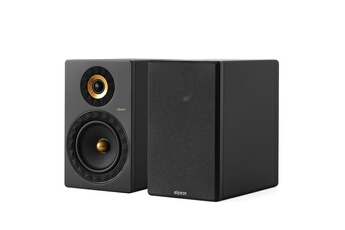 Prestige Facet II 8B Noir Mat Or vendues par paire Bon état Elipson reconditionné disponible sur Darty