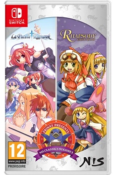 Prinny Presents Classics Volume 3: La Pucelle: Ragnarok / Rhapsody: A Musical Adventure Limited Edition Nintendo Switch Très bon état - 49,99 € Prinny Presents Classics Volume 3: La Pucelle: Ragnarok / Rhapsody: A Musical Adventure Limited Edition Nintendo Switch Très bon état Nissan reconditionné disponible sur Darty