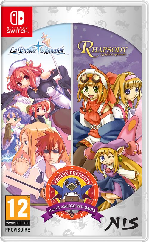 Prinny Presents NIS Classics Volume 3: La Pucelle: Ragnarok / Rhapsody: A Musical Adventure Limited Edition Nintendo Switch État correct Koch Media reconditionné disponible sur Fnac