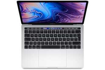Pro 13.3'' Touch Bar 256 Go SSD 8 Go RAM Intel Core i5 quadricour à 1.4 GHz Argent État correct Apple reconditionné disponible sur Darty