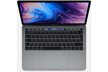 Pro 13.3'' Touch Bar 256 Go SSD 8 Go RAM Intel Core i5 quadricour à 2.4 GHz Gris sidéral Bon état Apple reconditionné disponible sur Darty