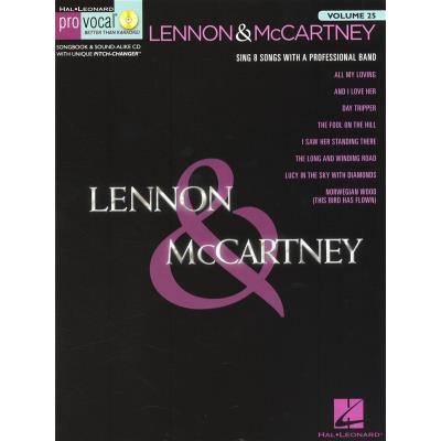 Pro Vocal For Male Singers Volume 25 Lennon & Mccartney + Cd État correct reconditionné disponible sur Fnac