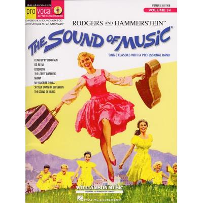 PRO VOCAL VOL.34 THE SOUND OF MUSIC WOMEN EDIT +CD État correct reconditionné disponible sur Fnac