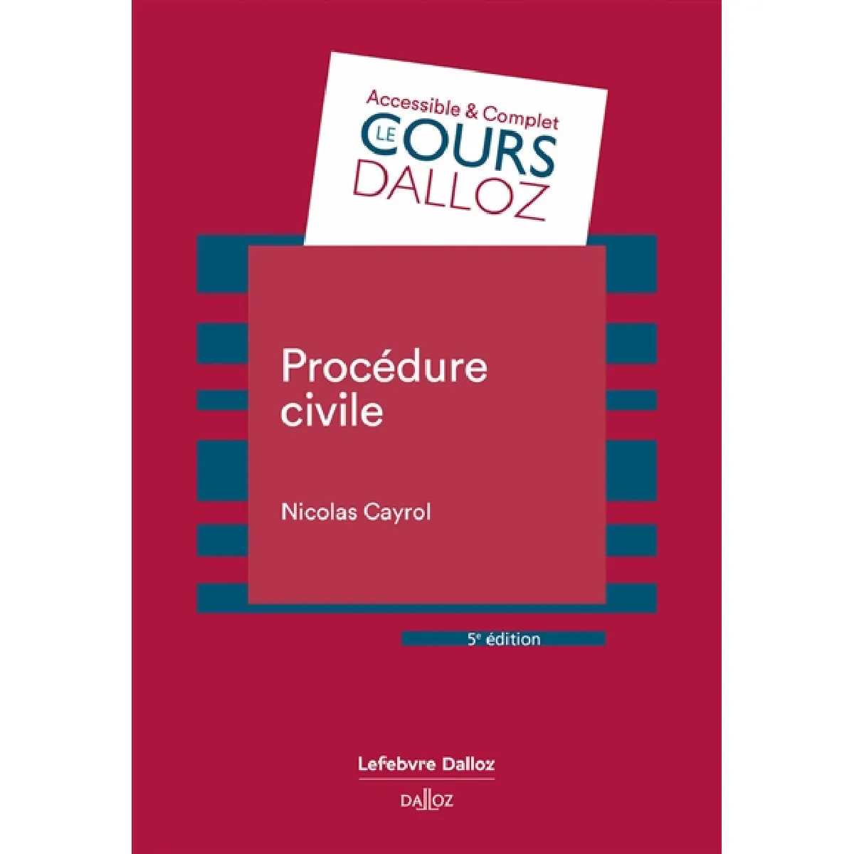 Acheter Procédure civile État correct - 22,70 € Procédure civile État correct N/A (Il ne s'agit pas d'une marque reconditionné disponible sur Rue du Commerce Seconde Vie