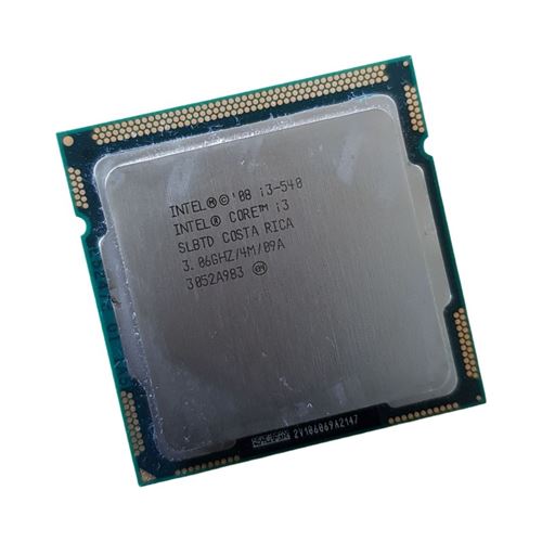 Processeur Intel Core I3-530 2.93GHz SLBLR FCLGA1156 4Mo État correct N/A reconditionné disponible sur Fnac