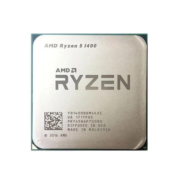Processeur Ryzen 5 1400 Socket AM4 4 cœurs 8 threads 3.20 GHz 2 Mo L2 8 Mo L3 65W Reconditionné Advanced Micro Devices reconditionné disponible sur Cdiscount Seconde Vie
