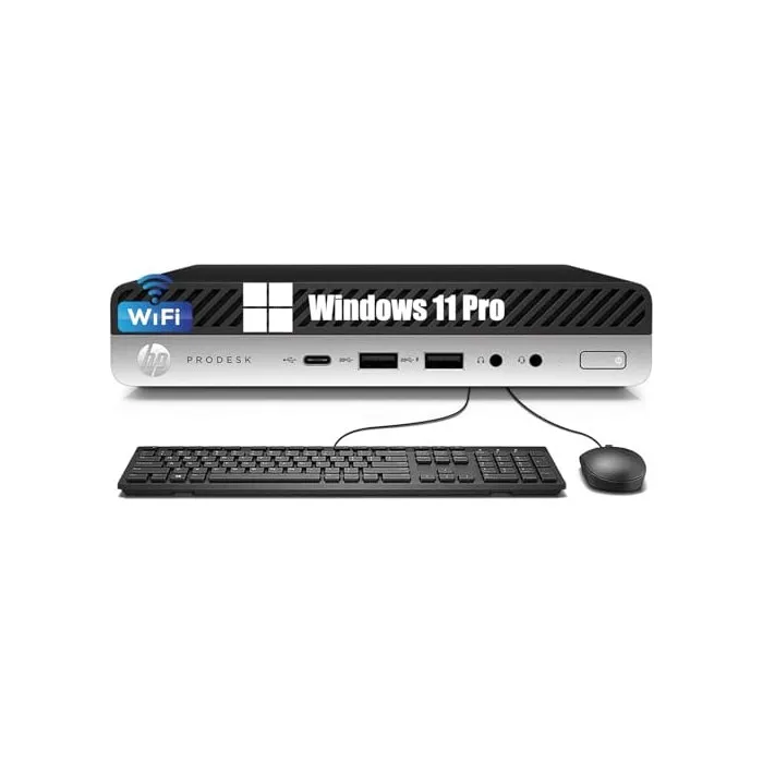 ProDesk 600 G3 Mini Ordinateur de Bureau Intel Core i5-6600 8 Go de RAM SSD 256 Go WiFi Bluetooth Clavier QWERTY américain Reconditionné Hewlett-Packard reconditionné disponible sur Cdiscount Seconde Vie