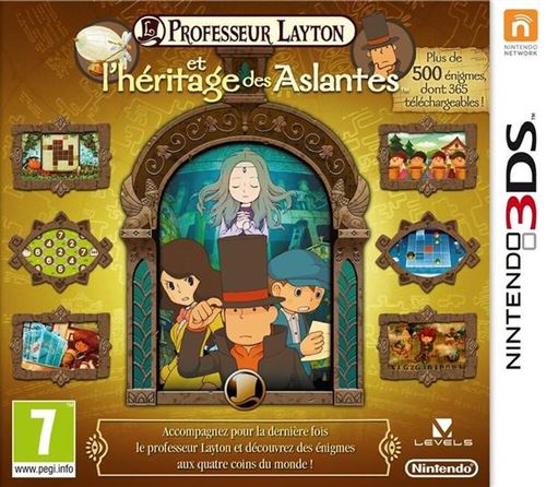 Professeur Layton et l'Héritage des Aslantes 3DS État correct - 29,90 € Professeur Layton et l'Héritage des Aslantes 3DS État correct N/A reconditionné disponible sur Fnac