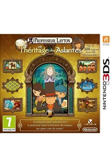 Professeur Layton et l'Héritage des Aslantes 3DS Bon état Nintendo reconditionné disponible sur Darty | Dero