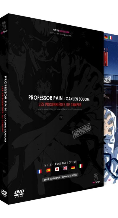 Professor Pain Gakuen Sodom Intégrale Hentaï DVD État correct reconditionné disponible sur Fnac