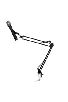 Prost-1. 2 perchette de microphone dispositif de fixation 1,5 kg 35x35 cm - noir Bon état Auna Pro reconditionné disponible sur Darty
