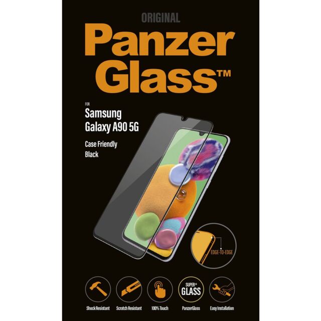 Protecteur d'écran Samsung PanzerGlass Samsung Galaxy A90 5G Clear Glass Parfait état PanzerGlass reconditionné disponible sur Refurbed | Dero