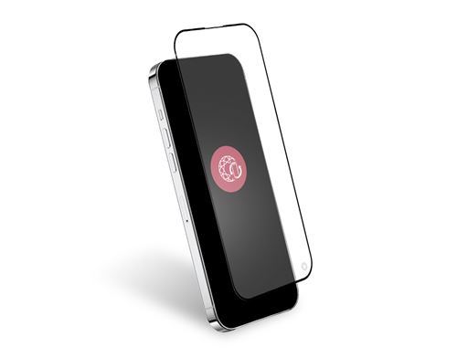 Protection d'écran Forceglass 2,5D pour iPhone 15 16 et 14 Pro Transparent avec contour Noir État correct reconditionné disponible sur Fnac | Dero