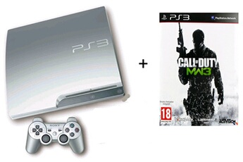 PS3 320GO SILVER+COD MW3 État correct Sony reconditionné disponible sur Darty