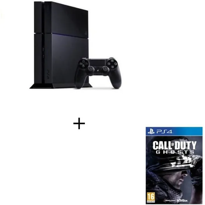 PS4 + Call Of Duty Ghosts Reconditionné - 209,00 € PS4 + Call Of Duty Ghosts Reconditionné Sony Interactive Entertainment reconditionné disponible sur Cdiscount Seconde Vie