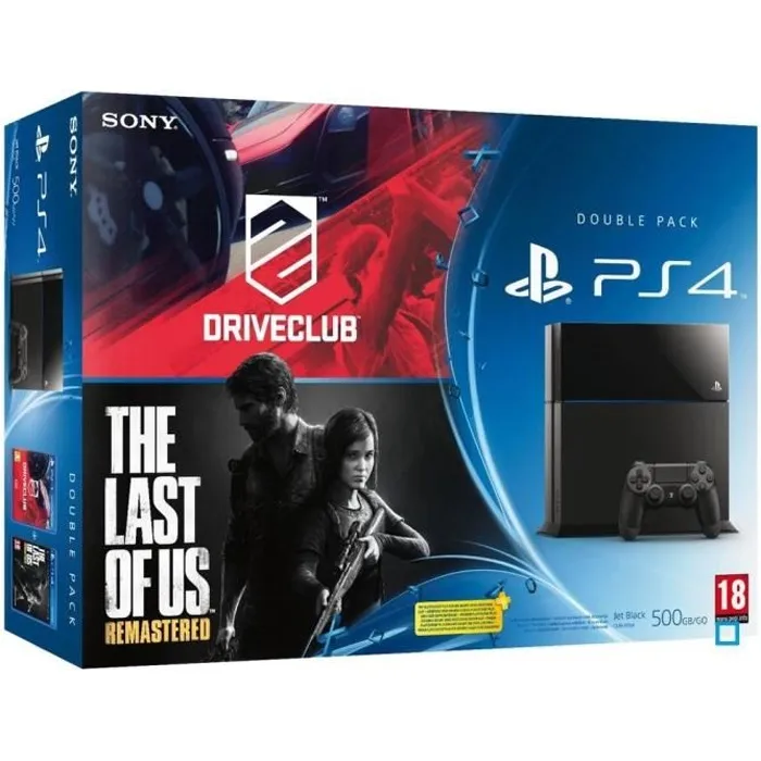 PS4 + Drive Club + The Last of Us Remastered Reconditionné - 209,00 € PS4 + Drive Club + The Last of Us Remastered Reconditionné Sony Interactive Entertainment reconditionné disponible sur Cdiscount Seconde Vie