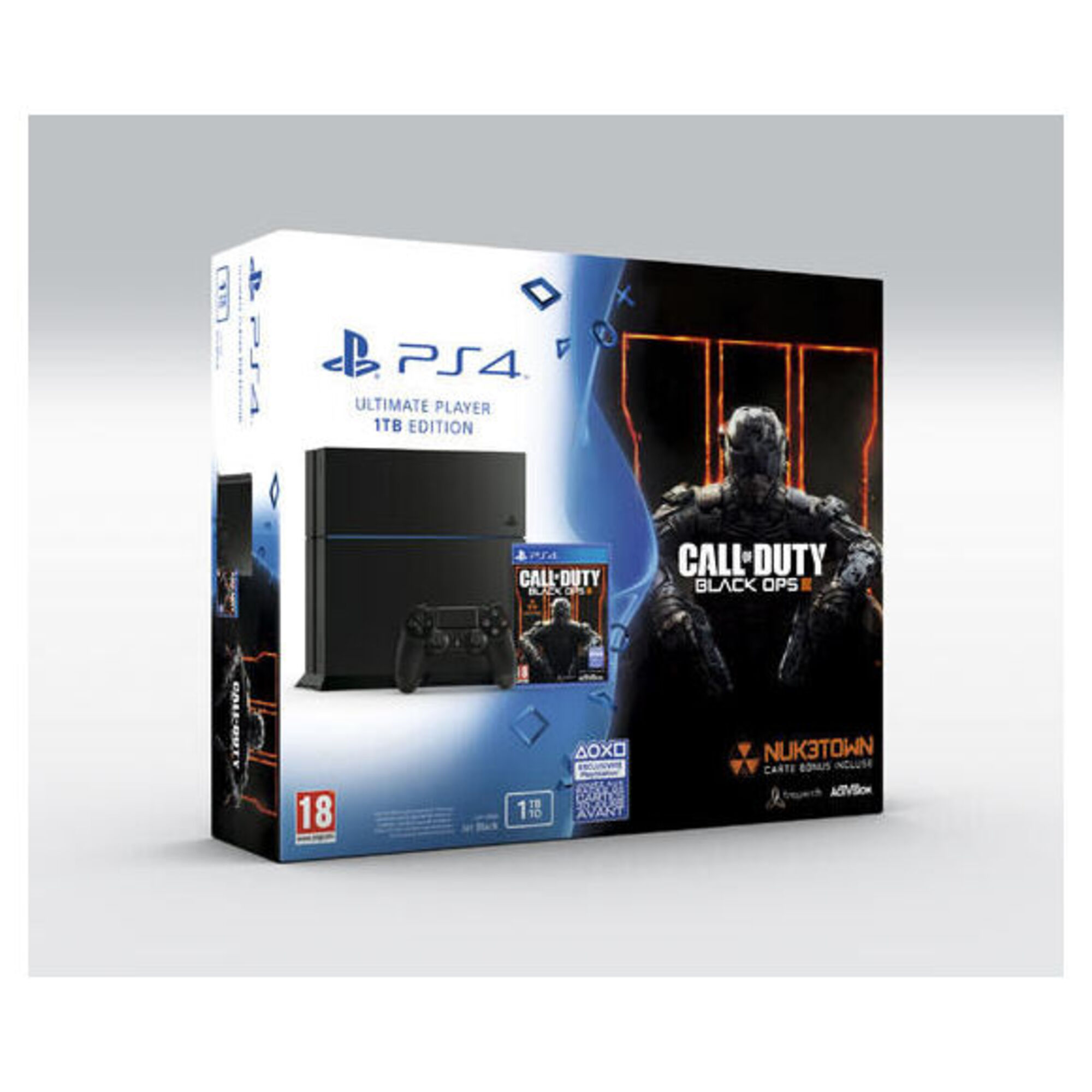 PS4 Fat 1To + Call of Duty: black ops III - Excellent état Parfait état reconditionné disponible sur Pixmania