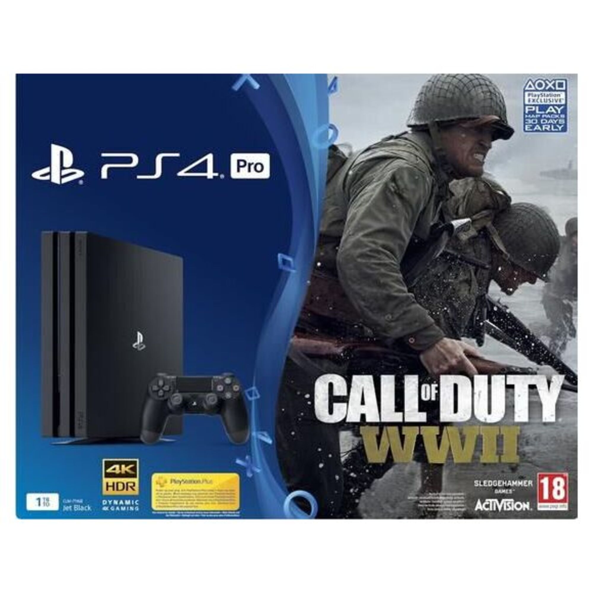 PS4 Pro 1To + Call of Duty: World War II - Très bon état Très bon état - 289,99 € PS4 Pro 1To + Call of Duty: World War II - Très bon état Très bon état Sony reconditionné disponible sur Pixmania