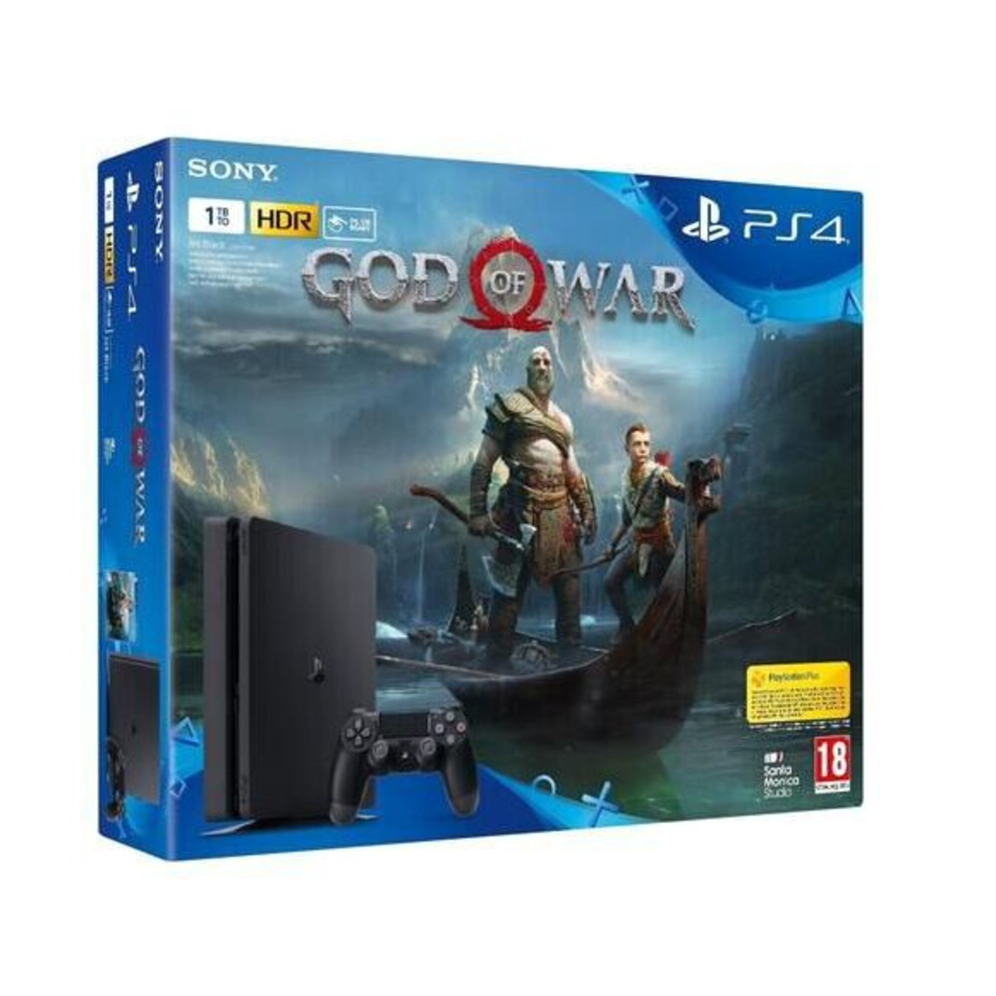 PS4 Slim 1 To + God of war - Excellent état Parfait état reconditionné disponible sur Pixmania