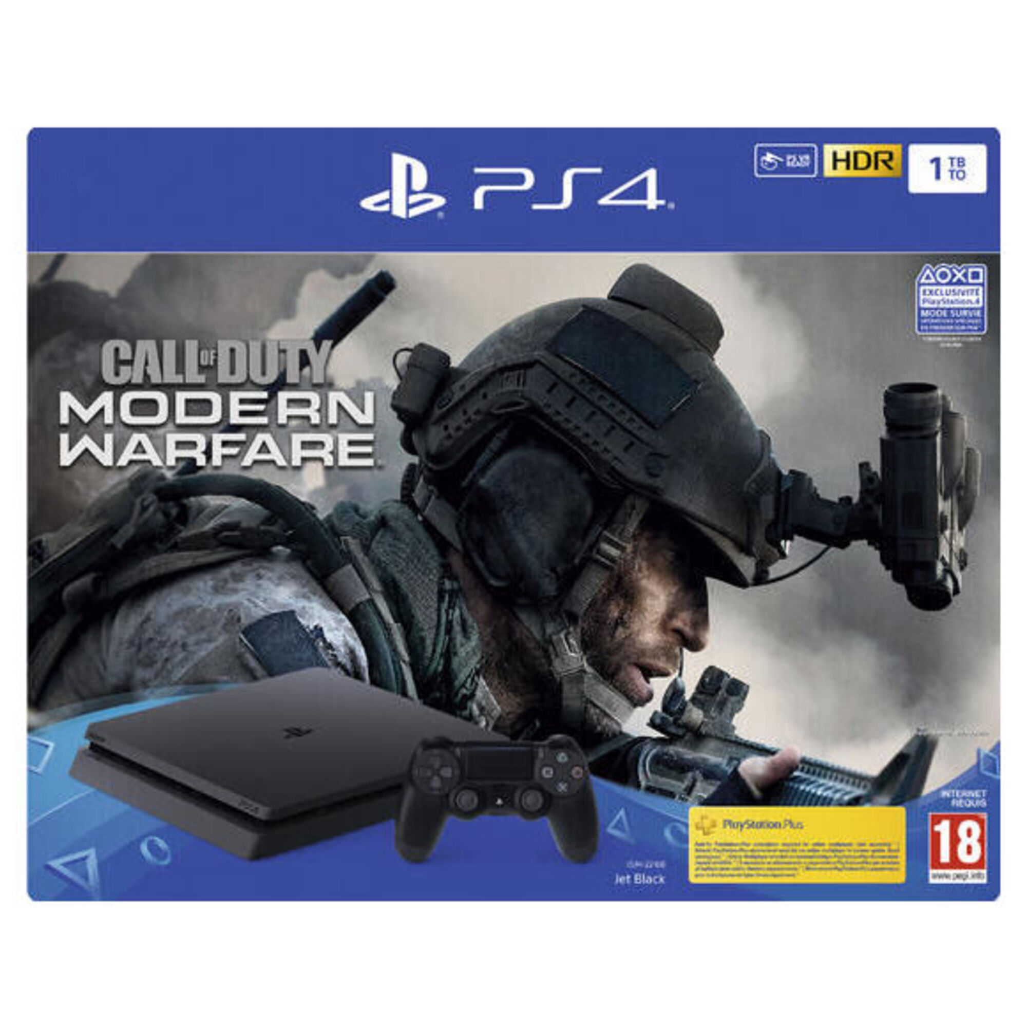 PS4 SLIM 1To + call of duty modern warfare - Très bon état Très bon état Sony reconditionné disponible sur Pixmania