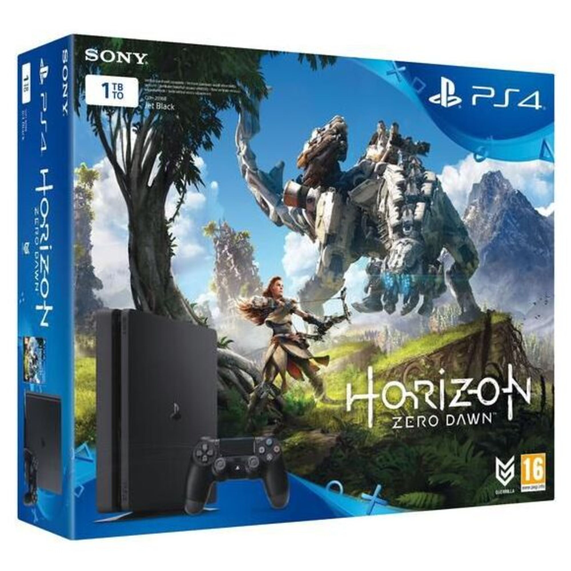 PS4 Slim 1To + Horizon Zero Dawn - Bon état Bon état Sony reconditionné disponible sur Pixmania