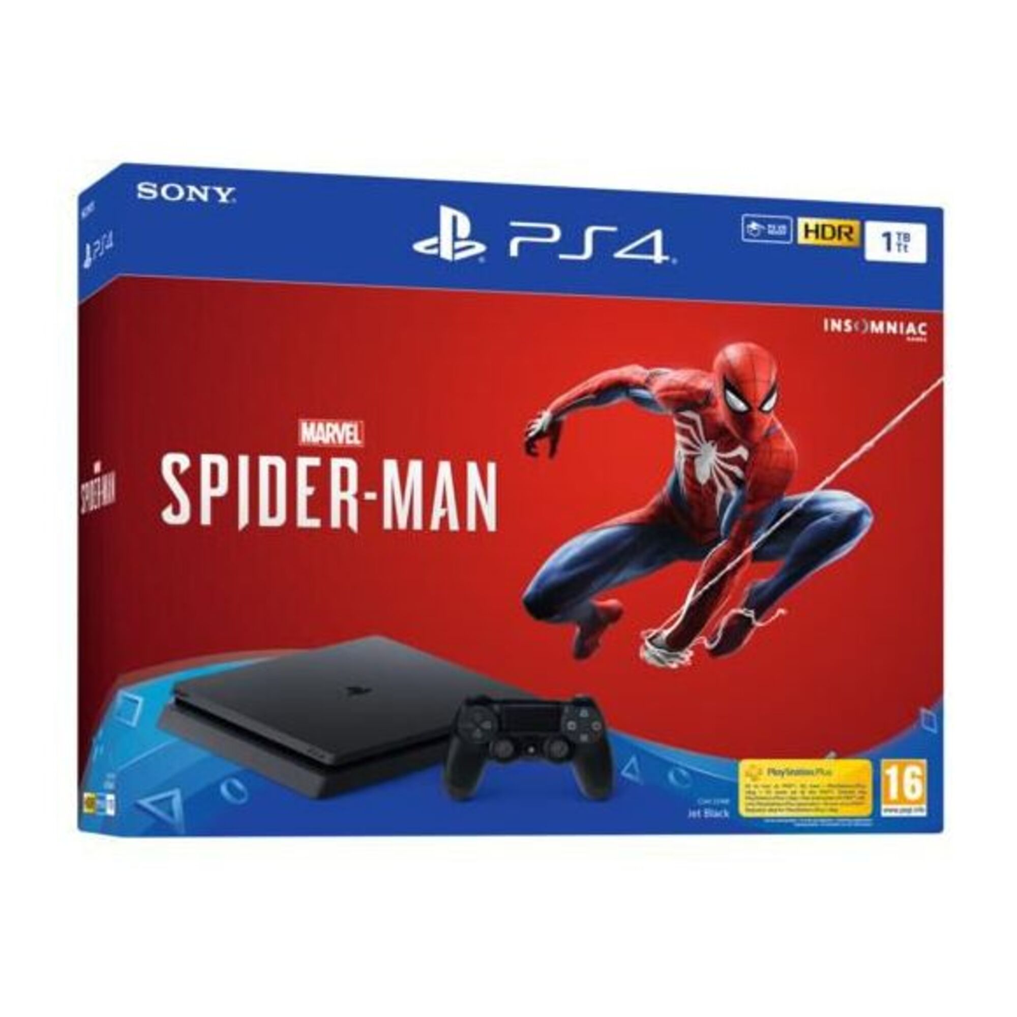 PS4 Slim 1To + Marvel's spider-man - Excellent état Parfait état reconditionné disponible sur Pixmania