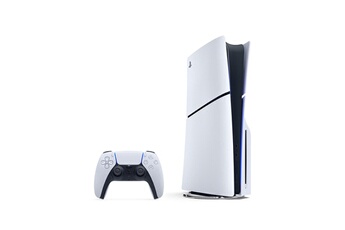 PS5 Slim Edition Standard Blanc et Noir Bon état Sony reconditionné disponible sur Darty