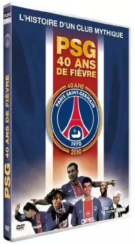 PSG, 40 Ans de fièvre - Pierre Hurel et Damien Vercaemer Occasion reconditionné disponible sur Ammareal