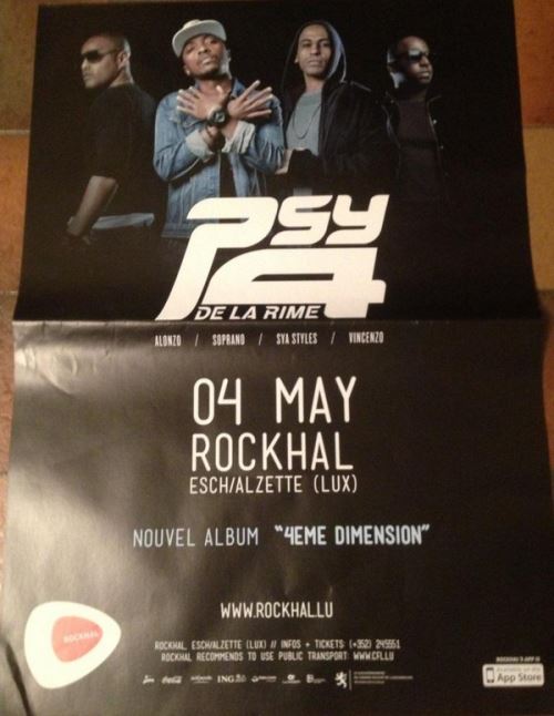PSY 4 DE LA RIME - 50x80 cm - AFFICHE / POSTER État correct reconditionné disponible sur Fnac