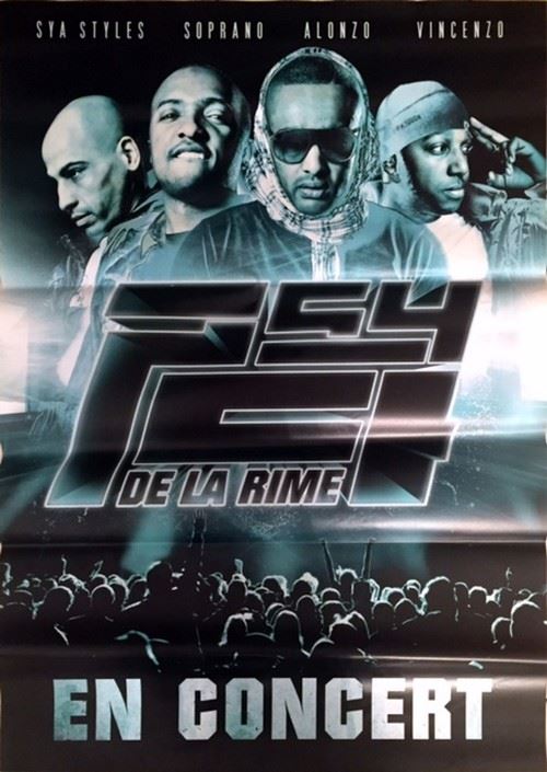 Psy 4 de la Rime - 70x100 cm - AFFICHE / POSTER État correct reconditionné disponible sur Fnac