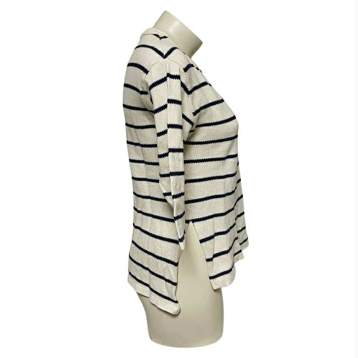 Voir photo 3 de Pull femme rayé en coton - Pull&Bear - S Pull femme rayé en coton - Pull&Bear - S Très bon état reconditionné photo 3