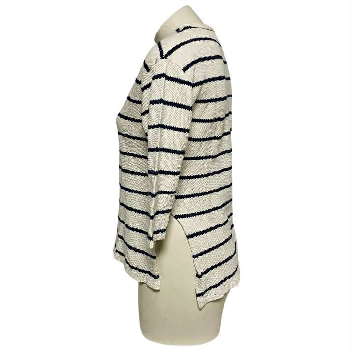 Voir photo 4 de Pull femme rayé en coton - Pull&Bear - S Pull femme rayé en coton - Pull&Bear - S Très bon état reconditionné photo 4
