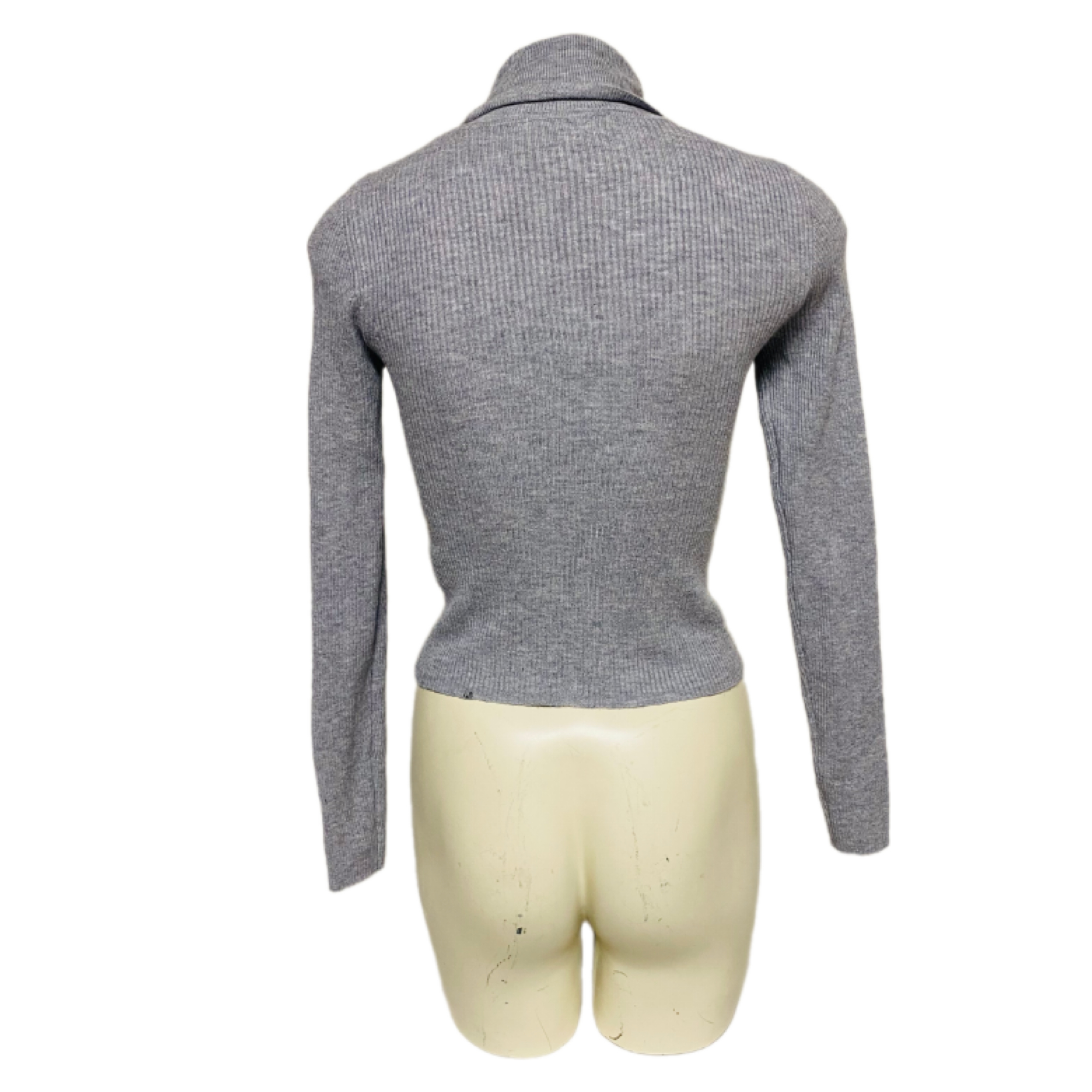 Voir photo 2 de Pull Femme tricoté à col roulé - PULL&BEAR - M Pull Femme tricoté à col roulé - PULL&BEAR - M Très bon état reconditionné photo 2