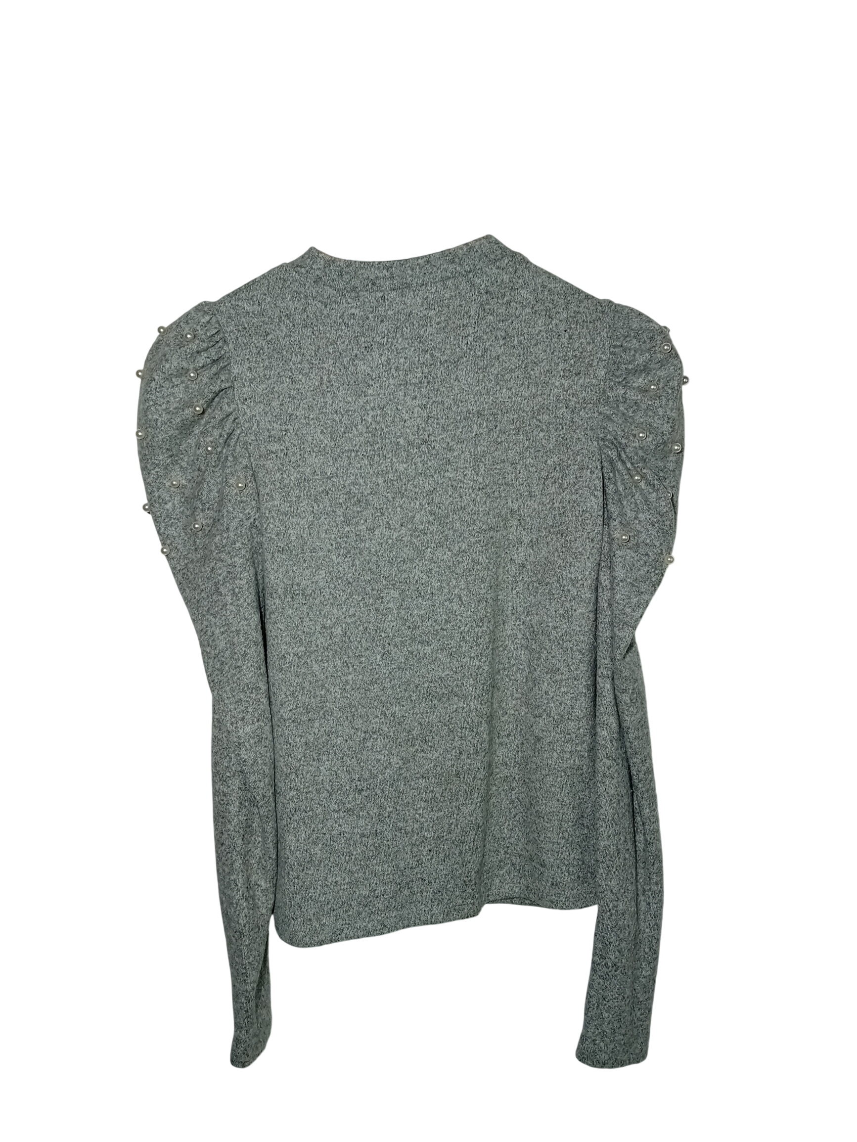 Acheter Pull Gris Chiné Zara Manches Bouffantes Perles M (T4845) Très bon état - 10,00 € Pull Gris Chiné Zara Manches Bouffantes Perles M (T4845) Très bon état reconditionné disponible sur Label Emmaüs