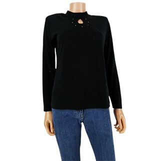 Acheter Pull léger noir manches longues imprimé - Femme - Pierre Cardin - Taille 42/44 Très bon état - 11,13 € Pull léger noir manches longues imprimé - Femme - Pierre Cardin - Taille 42/44 Très bon état reconditionné disponible sur Label Emmaüs