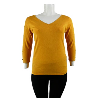 Acheter Pull légère moutarde col V - Femme - Riu Paris - Taille 3 Très bon état - 11,13 € Pull légère moutarde col V - Femme - Riu Paris - Taille 3 Très bon état reconditionné disponible sur Label Emmaüs