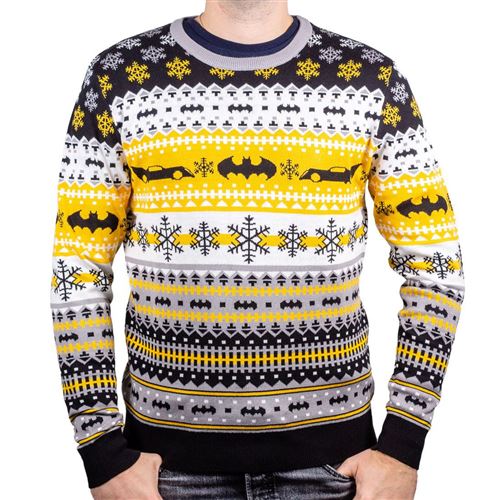 Pull-over Batman DC Comics - Ugly All-Over Batman État correct N/A reconditionné disponible sur Fnac